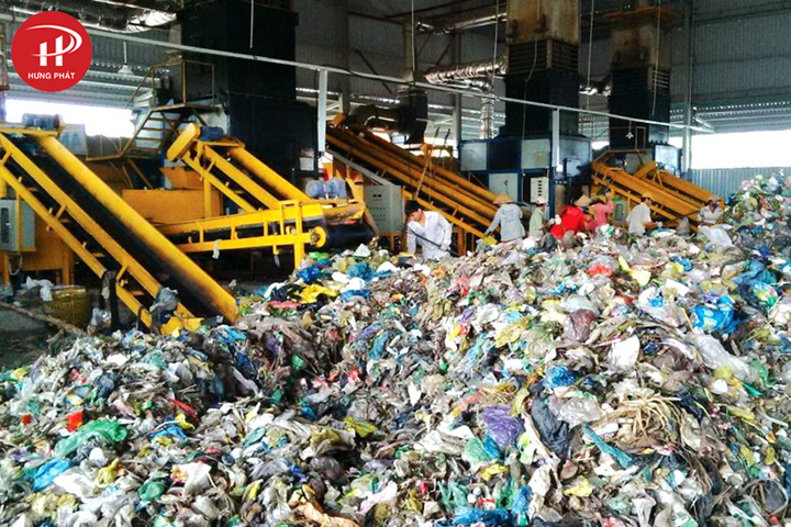 Quy trình xử lý rác thải công nghiệp